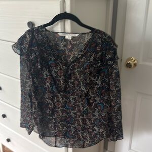 Silk Veronica Beard Paisley Size 6 Top